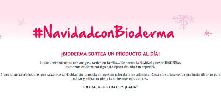 Calendario de adviento Bioderma 2018