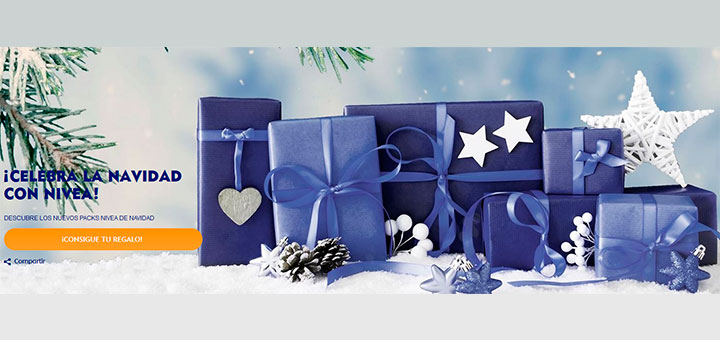 Esta navidad sortean 50 packs Nivea