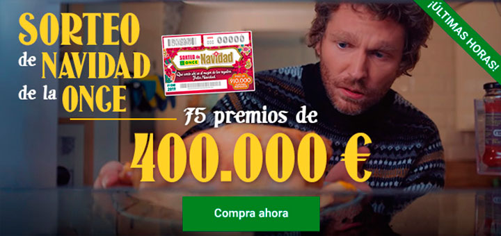 Llega el sorteo de Navidad de la ONCE