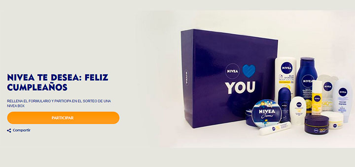 Nivea te desea un feliz cumpleaƱos