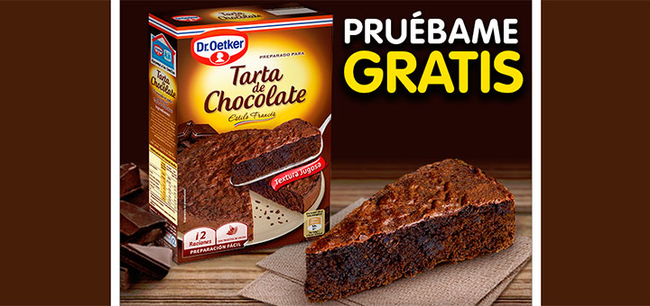 Prueba gratis Tarta de Chocolate Dr. Oetker