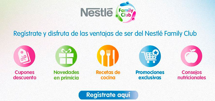 Disfruta de Nestlé Family Club
