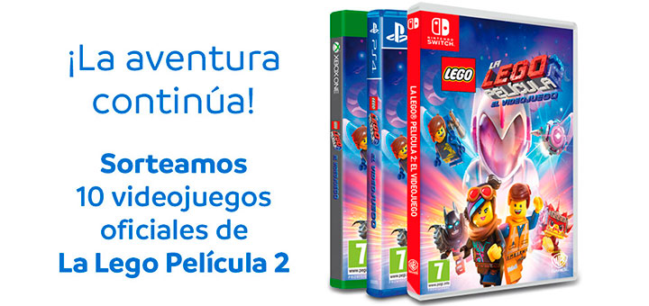 Mayoral sortea 10 videojuegos de La Lego Película 2