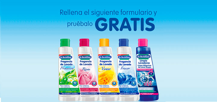 Prueba gratis Fragancias de lavado Dr. Beckmann