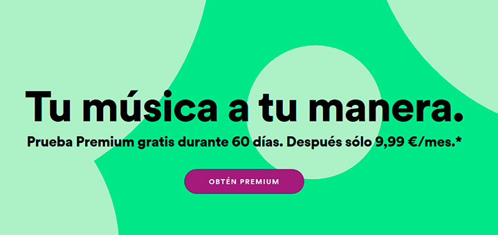 Prueba Spotify Premium gratis