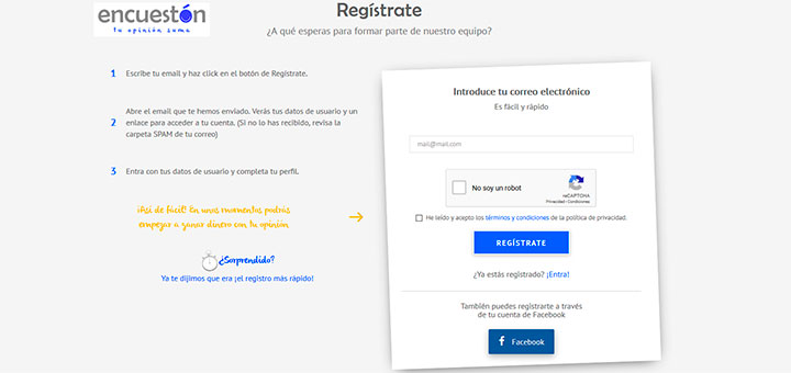 Gana dinero con Encuestón