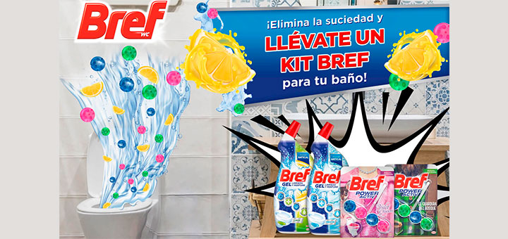 Llévate gratis un kit Bref