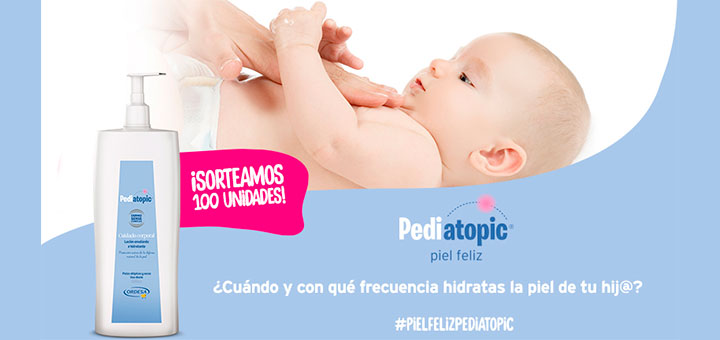 Sortean 100 unidades de Pediatopic Cuidado Corporal