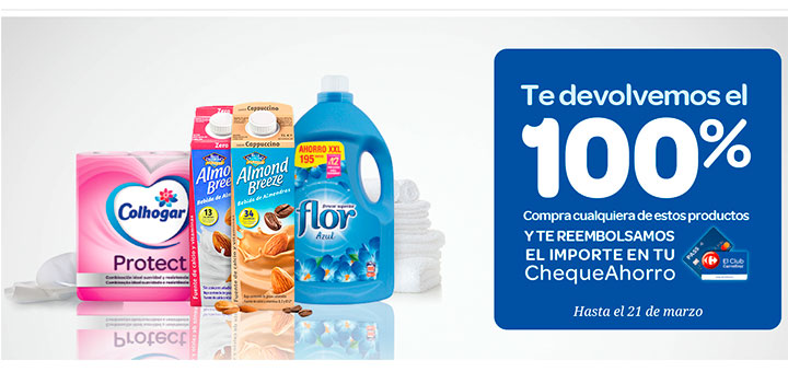 Acumula el 100% de tu compra en Carrefour