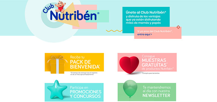 Disfruta de las ventajas del Club Nutribén