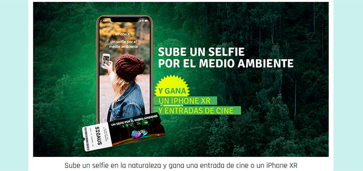 Gana una entrada de cine o un iPhone XR con Sigaus