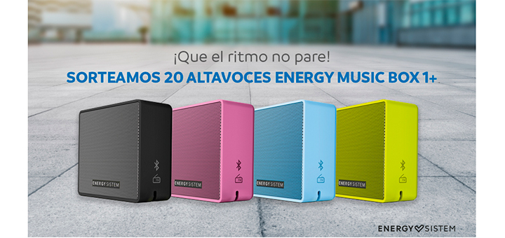 Mayoral sortea 20 altavoces Energy Music Box 1+