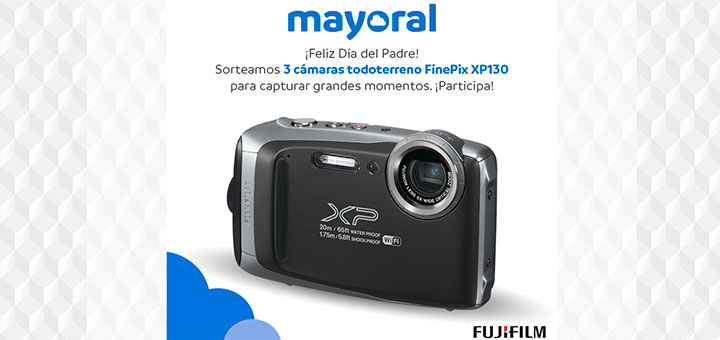 Mayoral sortea 3 cámaras Fujifilm