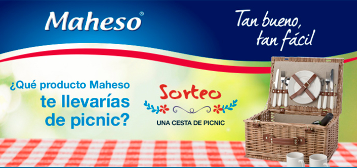 Maheso sortea una cesta de picnic