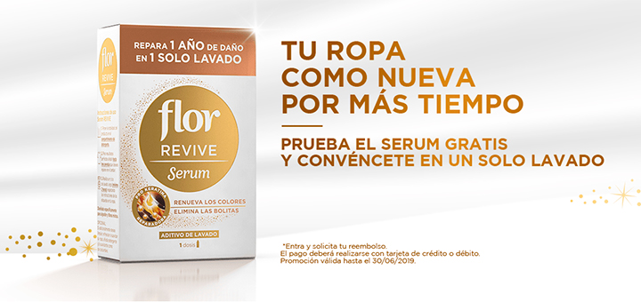 Prueba gratis Sérum Flor Revive