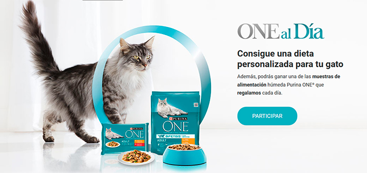 Reparten muestras gratis de Purina One Gato