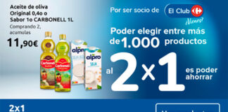 Vuelve el 2×1 de Carrefour Vuelve el 2x1 de Carrefour