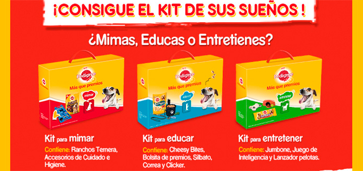 Consigue un kit Pedigree