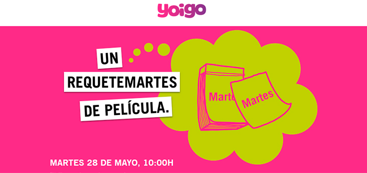 Entradas de cine gratis con Yoigo