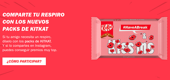 Gana premios cada día con KitKat