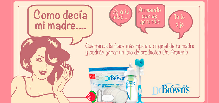 Gana un lote de productos Dr. Brown's para tu bebé