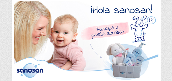 Gana un lote de productos Sanosan para bebés