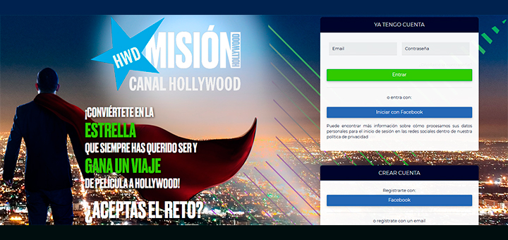 Gana un viaje de película con Club Canal Hollywood