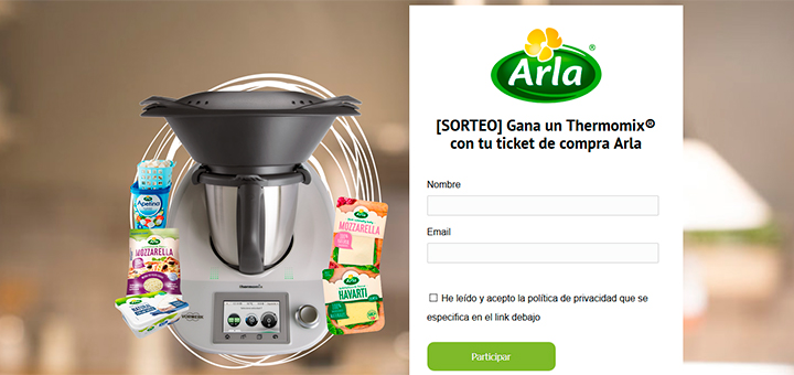 Gana una Thermomix con Arla