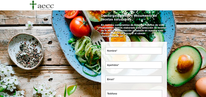 Gratis Recetas Saludables con AECC