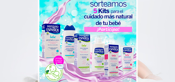 Instituto Español sortea 5 kits para bebés