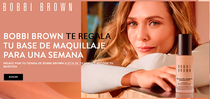 Muestras gratis de Bobbi Brown