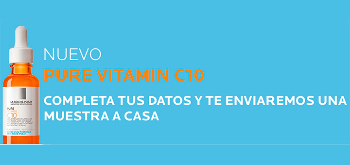 Muestras gratis de La Roche Posay Pure Vitamin C10