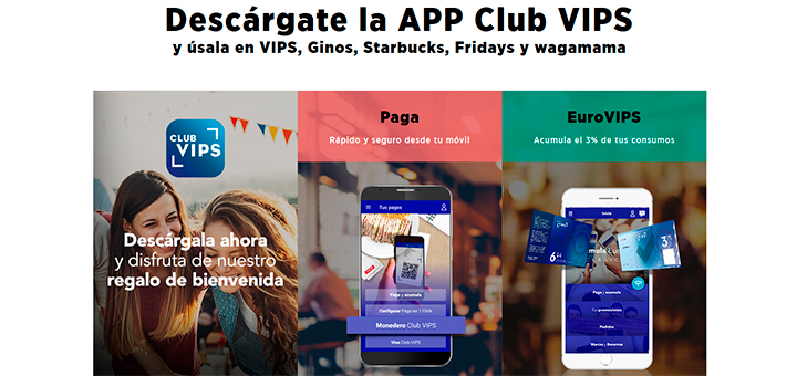 Ventajas con la App Club Vips