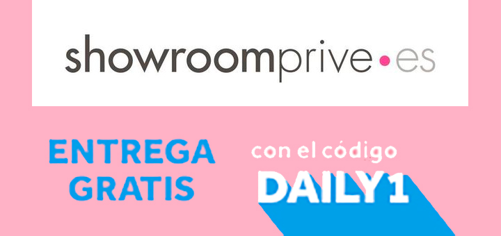 Chollo: Sólo hoy envío gratis en Showroomprivé