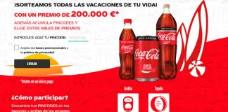 Coca Cola sortea todas las vacaciones de tu vida Coca Cola sortea todas las vacaciones de tu vida