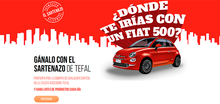 Gana un coche con Tefal