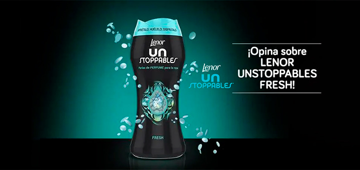 Sortean 1.200 muestras monodosis de Lenor UNstoppables