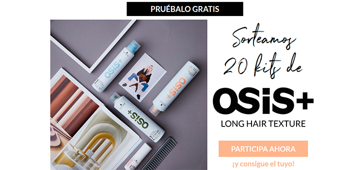 Sortean 20 kits de Osis+ de Schwarzkopf