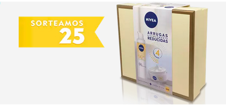 Sortean 25 packs de Cuidado Nivea Q10 Power