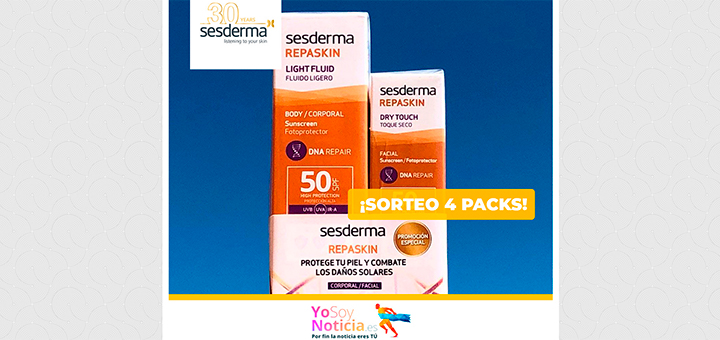 Sortean 4 packs de Sesderma