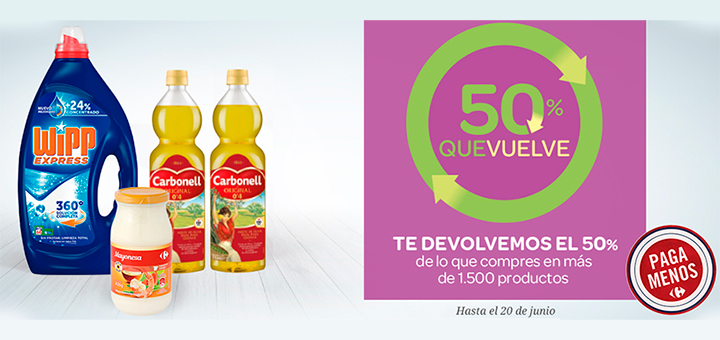 Vuelve el 50% de Carrefour