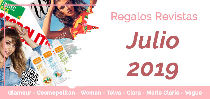 Regalos Revistas Julio 2019
