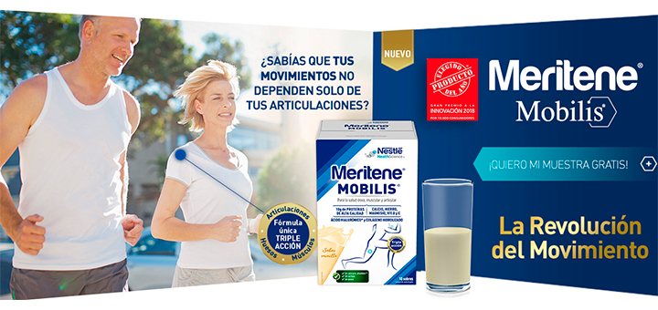 50.000 Muestras gratis de Meritene Mobilis