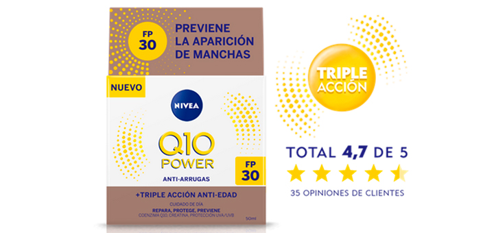 Prueba gratis Nivea Q10 Power Cuidado de Día