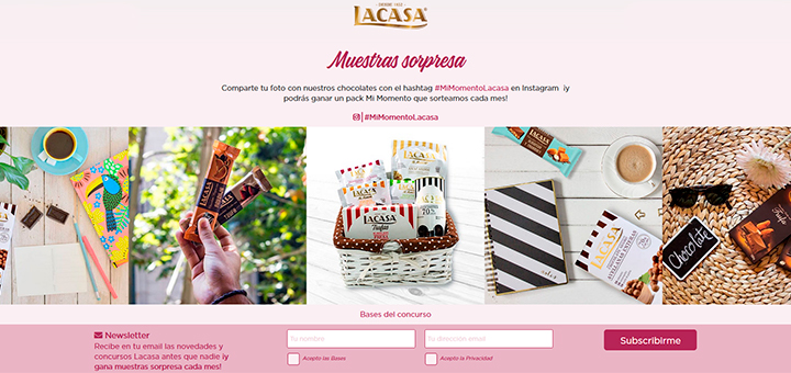 Reparten muestras gratis sorpresa Lacasa cada mes