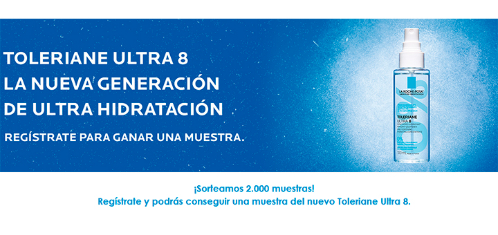 Sortean 2.000 muestras gratis de Toleriane Ultra 8