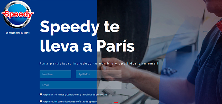 Speedy sortea un viaje a París