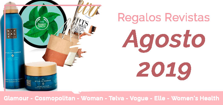 Regalos Revistas Agosto 2019