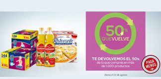 Carrefour te devuelve el 50% de tu compra este verano Carrefour te devuelve el 50% de tu compra este verano