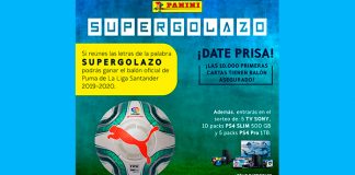 Gana el balón oficial de Puma de La Liga Santander con Panini Cromos Gana el balón oficial de Puma de La Liga Santander con Panini Cromos